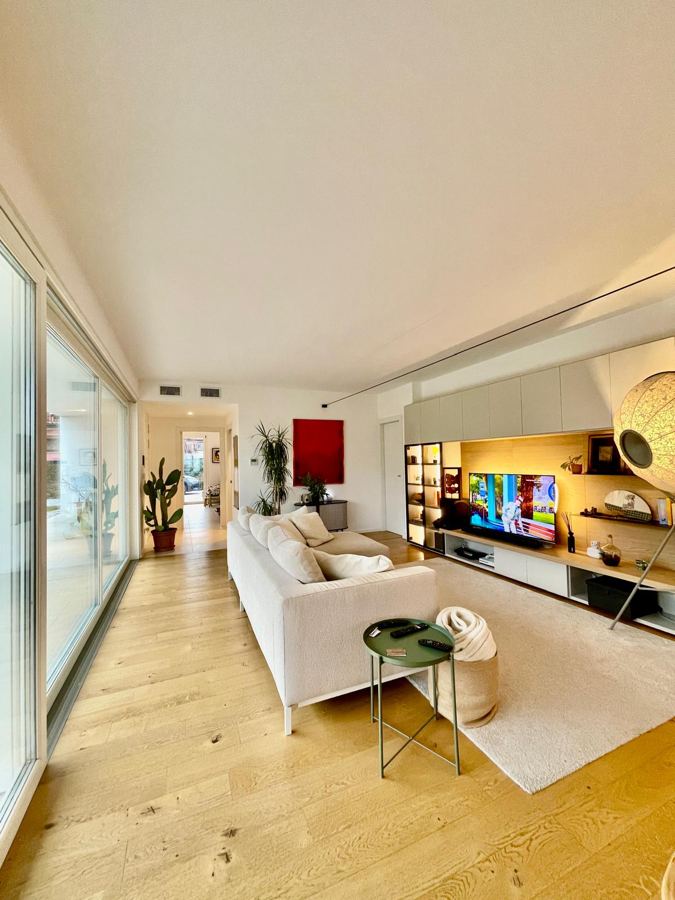Villa in città, dopo la ristrutturazione
